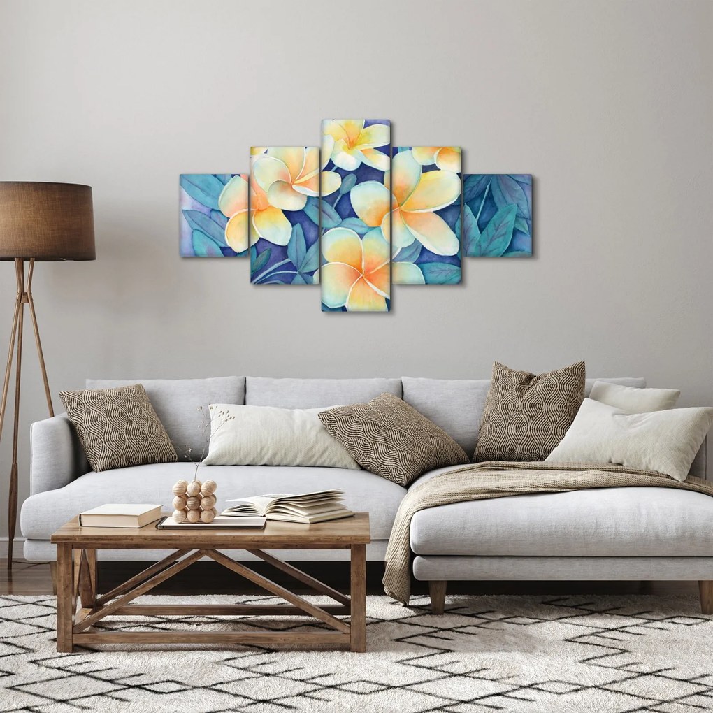 Obraz - Tropikalne krzewy (125x70 cm)