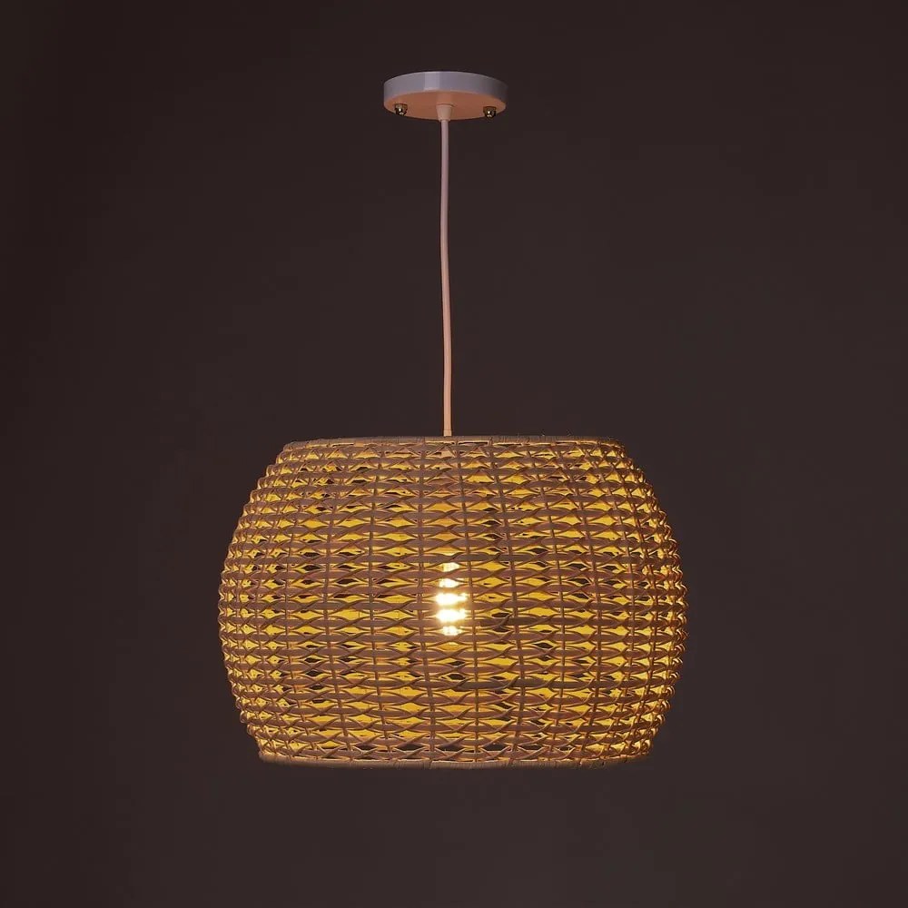 Naturalna rattanowa lampa sufitowa ø 35 cm Natural Way – Casa Selección