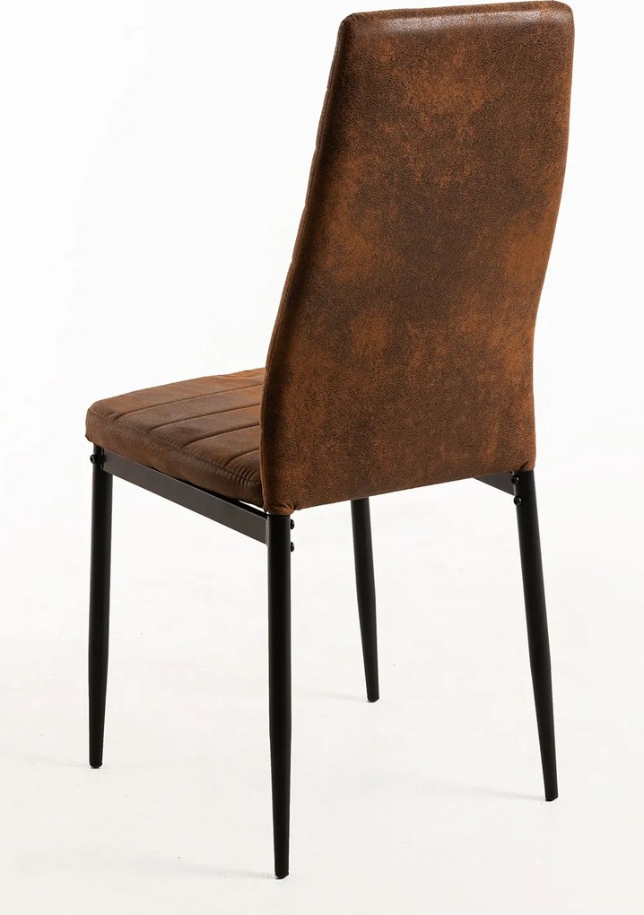 Zestaw 4 Krzese Lauter Ekoskóra