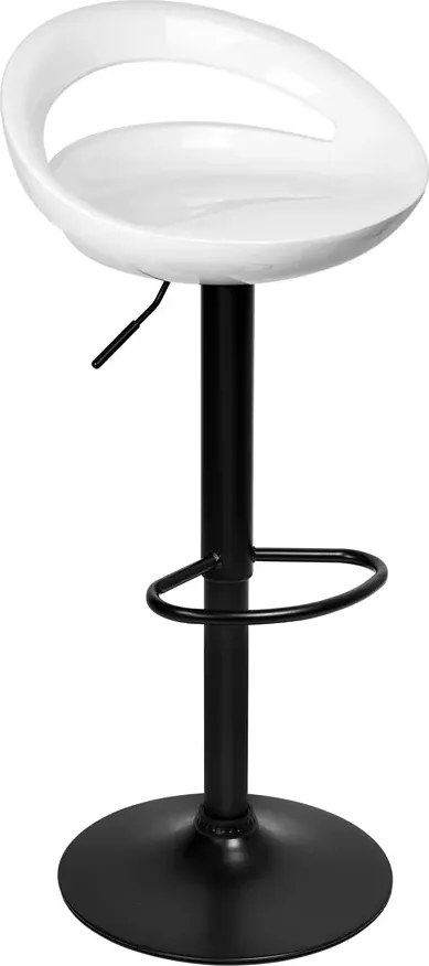 Biały hoker barowy  M1-S32