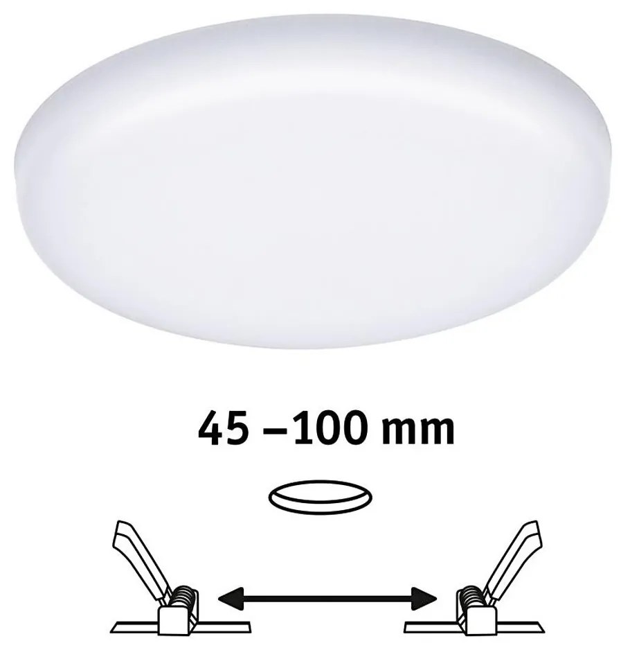 Paulmann 92391 - LED/8,5W IP44 Oprawa łazienkowa wpuszczana VARIFIT 230V