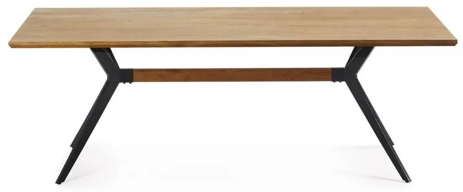 Stół z blatem w dekorze dębu 90x160 cm Amethyst – Kave Home