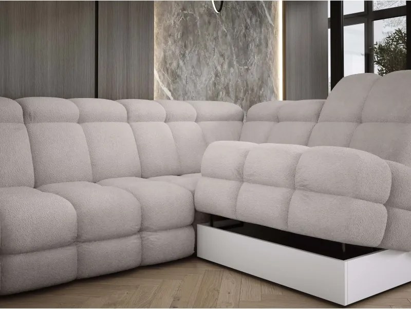 Narożnik TOLLO XL z elektryczną regulacją siedziska WERSAL