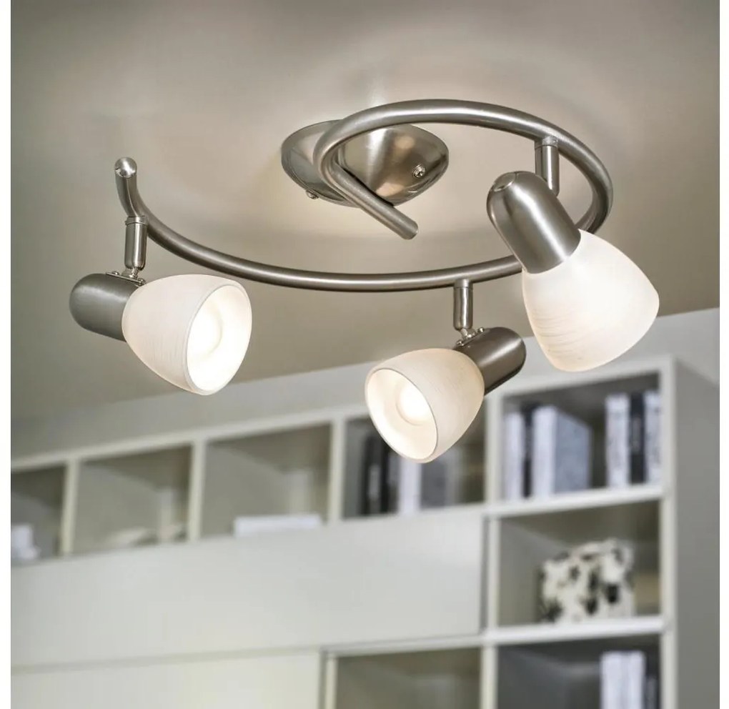 EGLO 88475 - Lampa sufitowa DAKAR 1 3xE14/40W biały