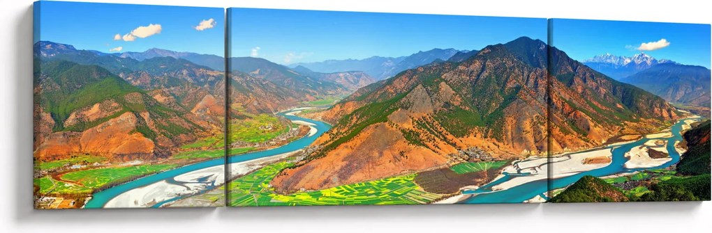 Obraz - Rzeka Jangcy (170x50 cm)