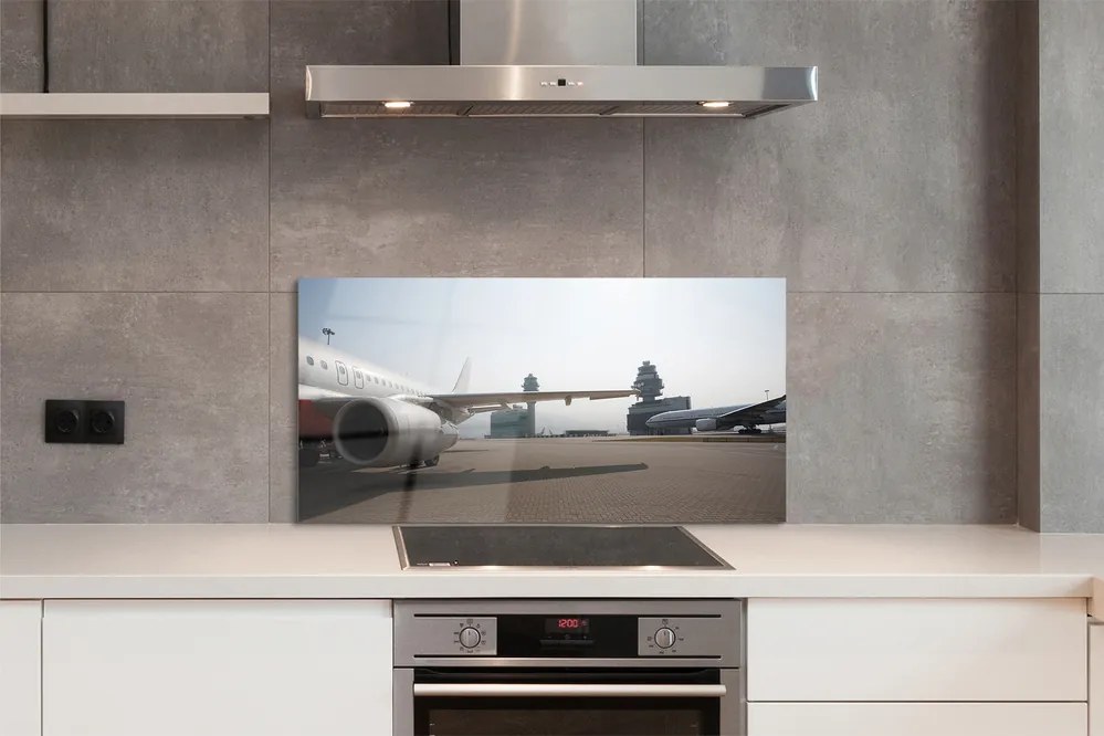 Panel nad Blat Kuchenny Samolot na Lotnisku pod Niebem