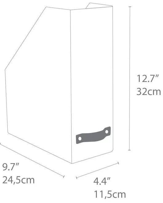 Kartonowy organizer na dokumenty Estelle – Bigso Box of Sweden