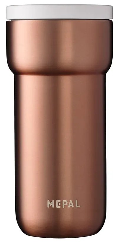 Kubek termiczny w kolorze brązu 375 ml Rose gold – Mepal