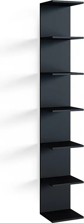 Półka ścienna czarny 30x28x190 paolo