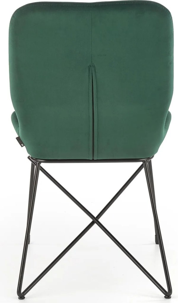 Designerskie krzesło z niskimi podłokietnikami K454 Halmar