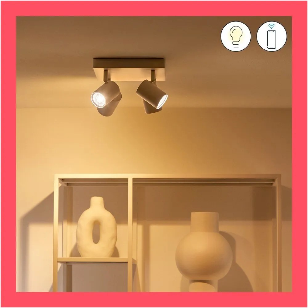 Inteligentna lampa punktowa z gwintem GU10 5 W Imageo – WiZ