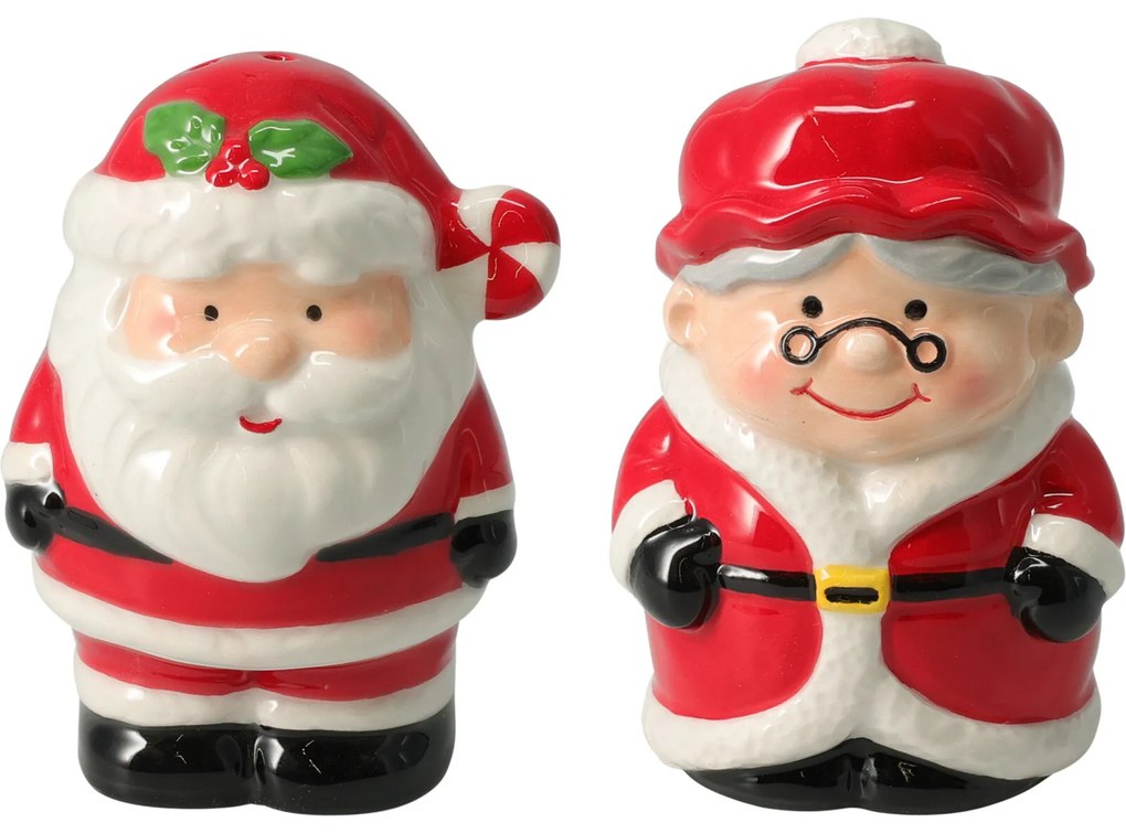 Świąteczny zestaw do przypraw, Mikołaj i żona Mikołaja