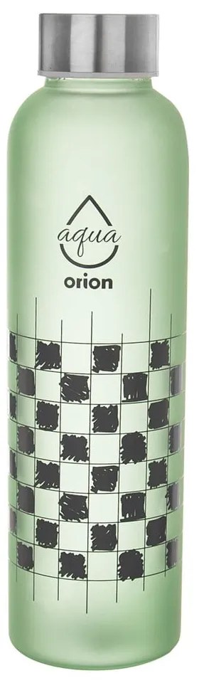 Zielona szklana butelka 600 ml Šachovnice – Orion