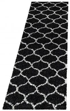 Dywan shaggy Salsa koniczyna antracyt 80 cm x 250 cm