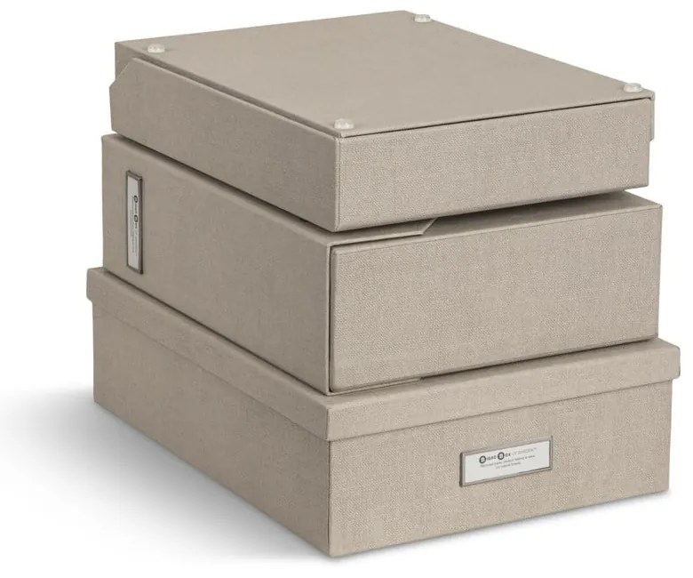 Kartonowe organizery na dokumenty zestaw 5 szt. Holger – Bigso Box of Sweden