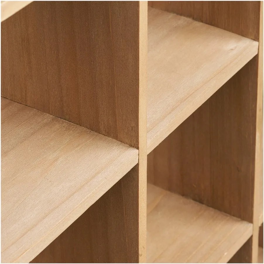 Wielopoziomowa półka z litego drewna sosnowego w naturalnym kolorze 46 cm Moss – House Nordic