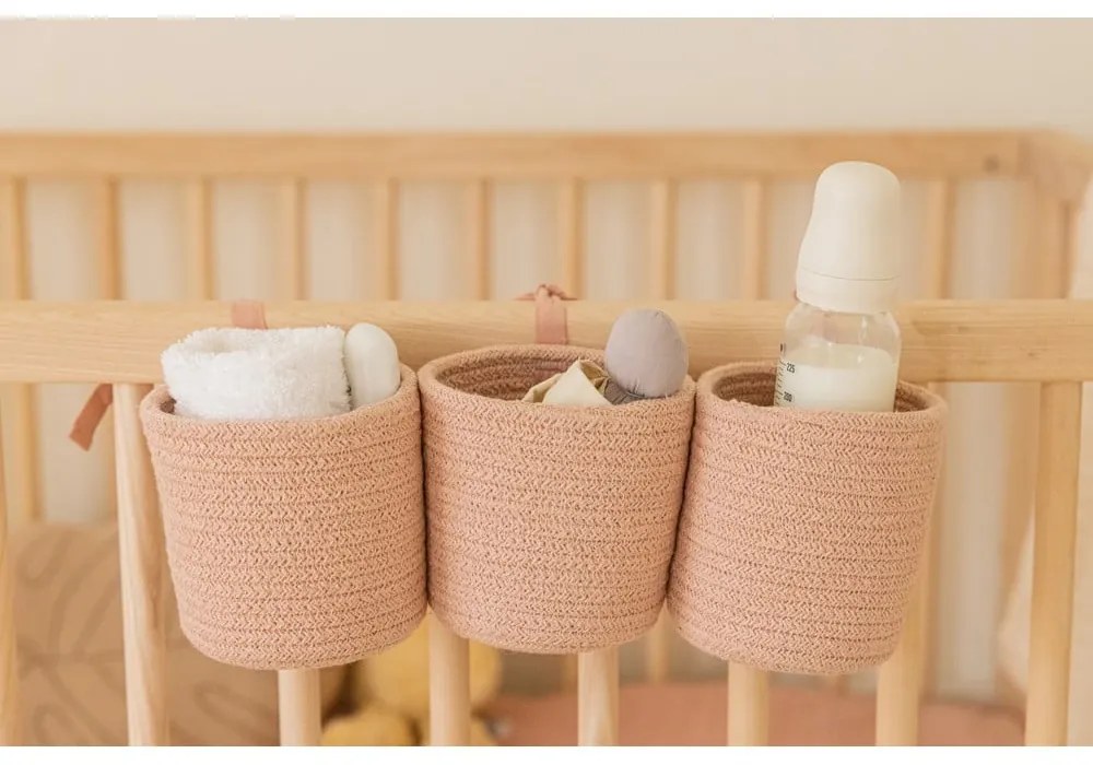 Organizery na łóżeczko zestaw 32 cm Bobby Vintage Nude – Lorena Canals