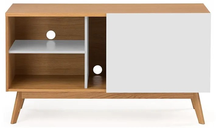 Komoda z niebieskimi szufladami Woodman Avon
