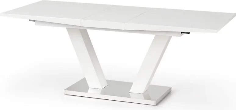 Stół Vision na jednej nodze z lakierowanym blatem