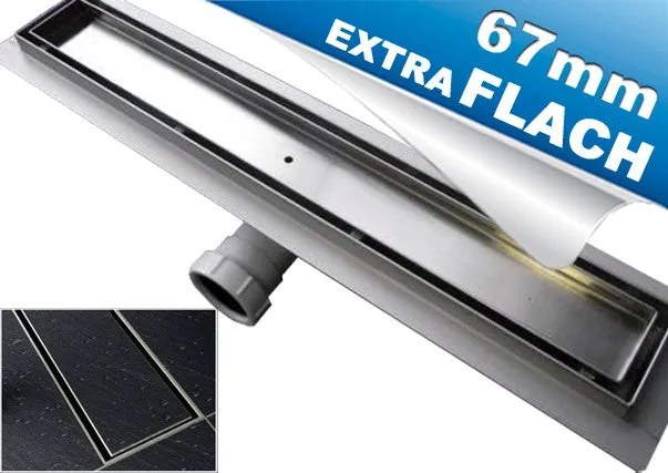 Odpływ liniowy ze stali nierdzewnej GT01