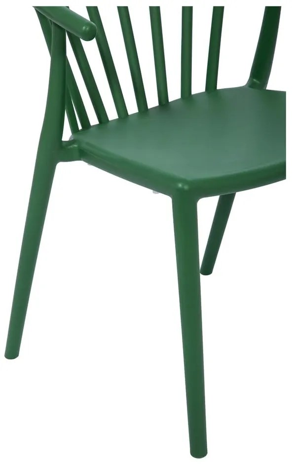 Zielone krzesło ogrodowe Bonami Essentials Capri