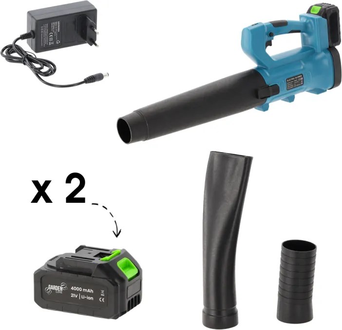 Dmuchawa do liści 1500 W, 21 V