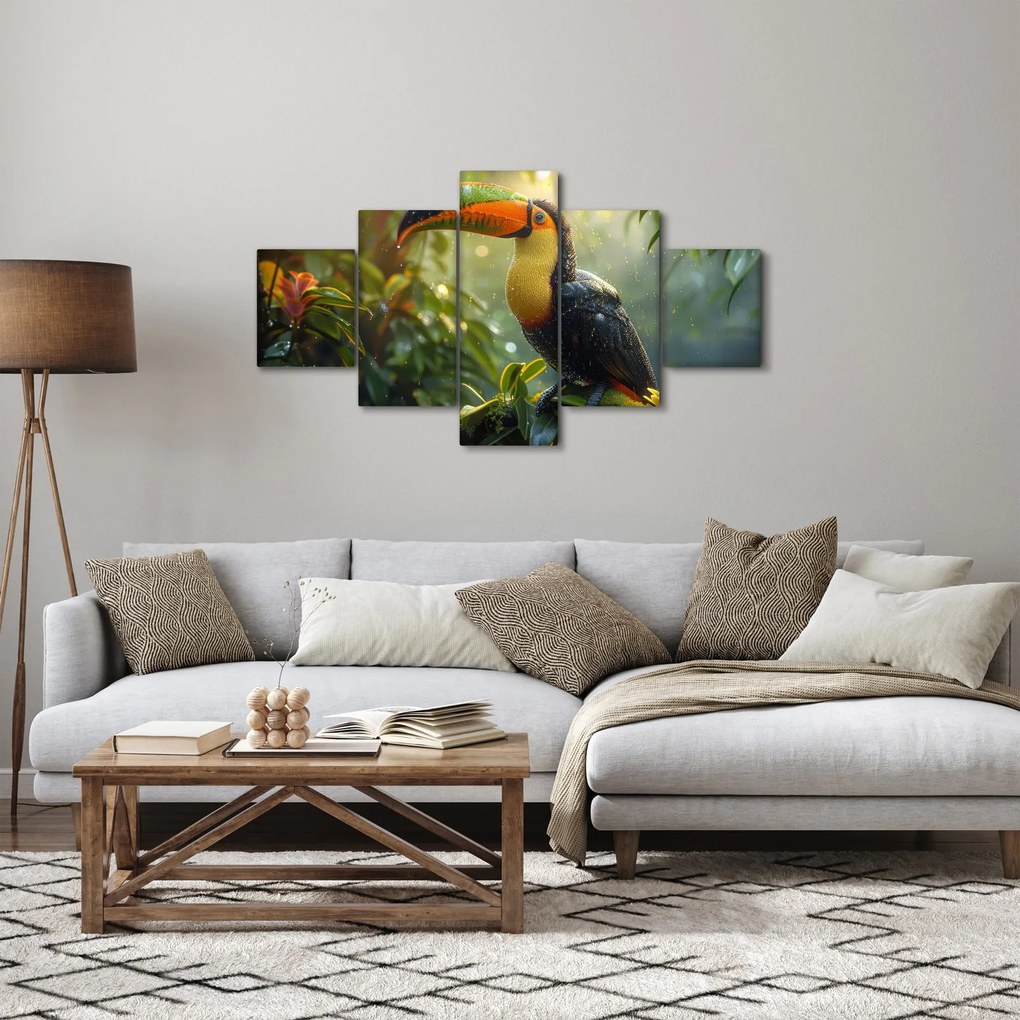 Obraz - Tukan (125x70 cm)