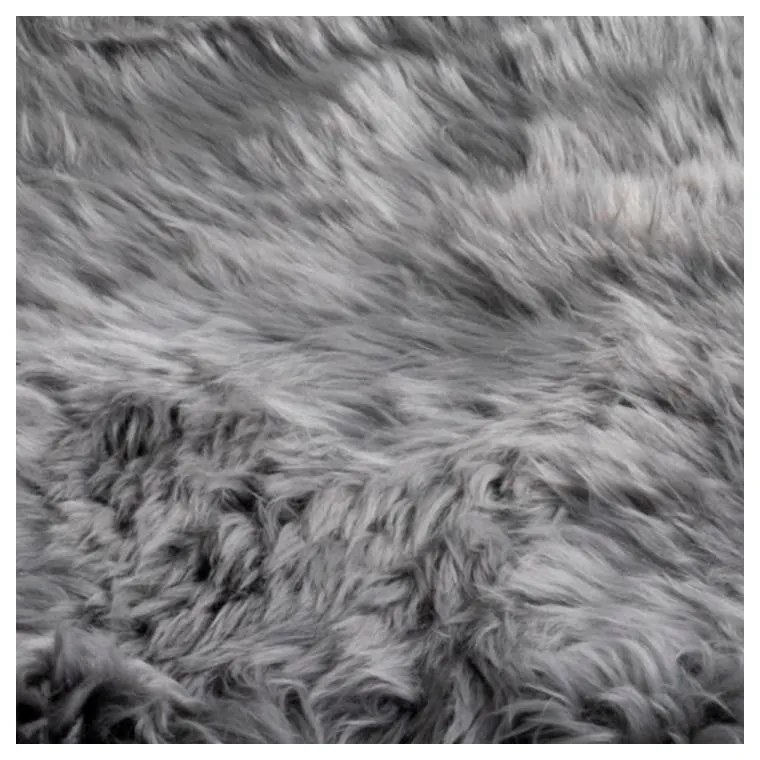 Szara skóra owcza Native Natural Double, 60x240 cm