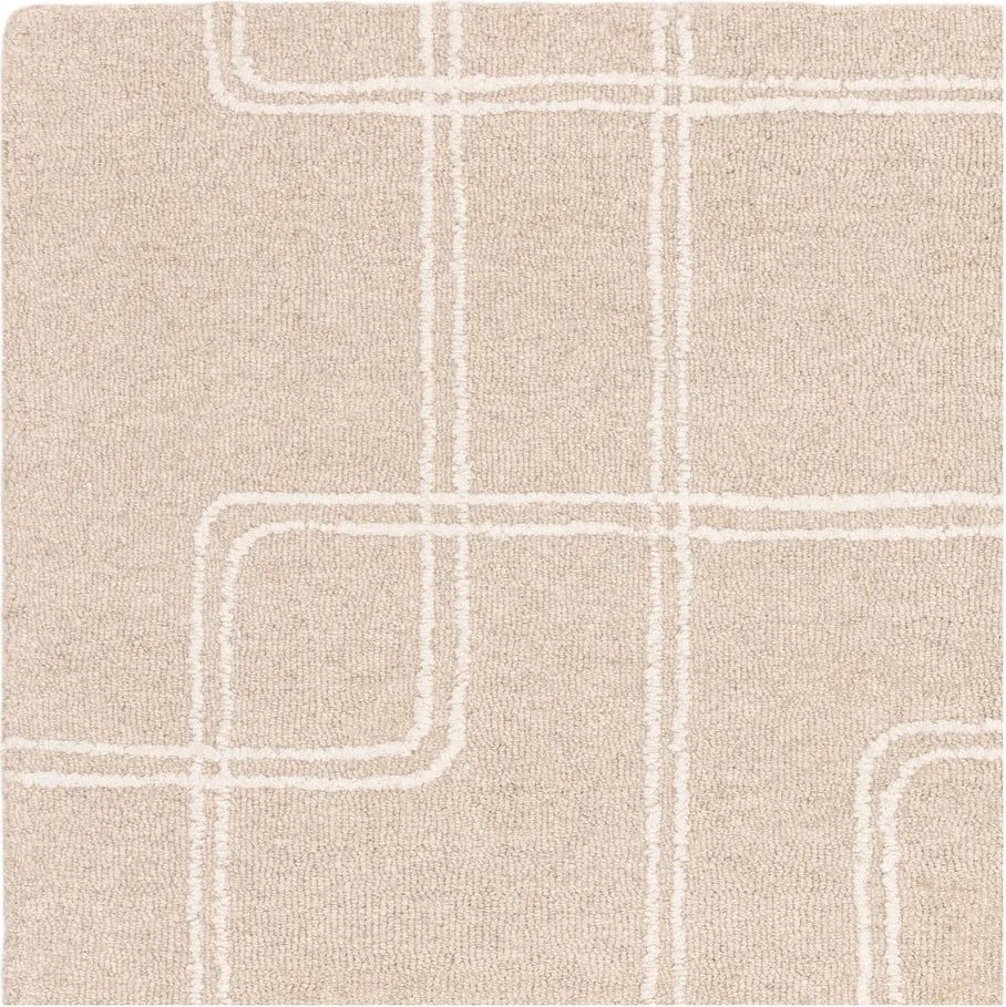 Beżowy wełniany dywan tkany ręcznie 200x300 cm Ada – Asiatic Carpets