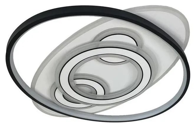 Ściemnialna oprawa sufitowa LED/105W/230V 3000-6500K + zdalne sterowanie (pilot)