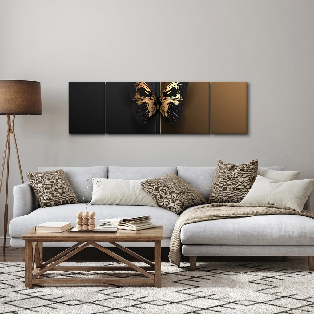 Obraz - Motyl śmierci (170x50 cm)