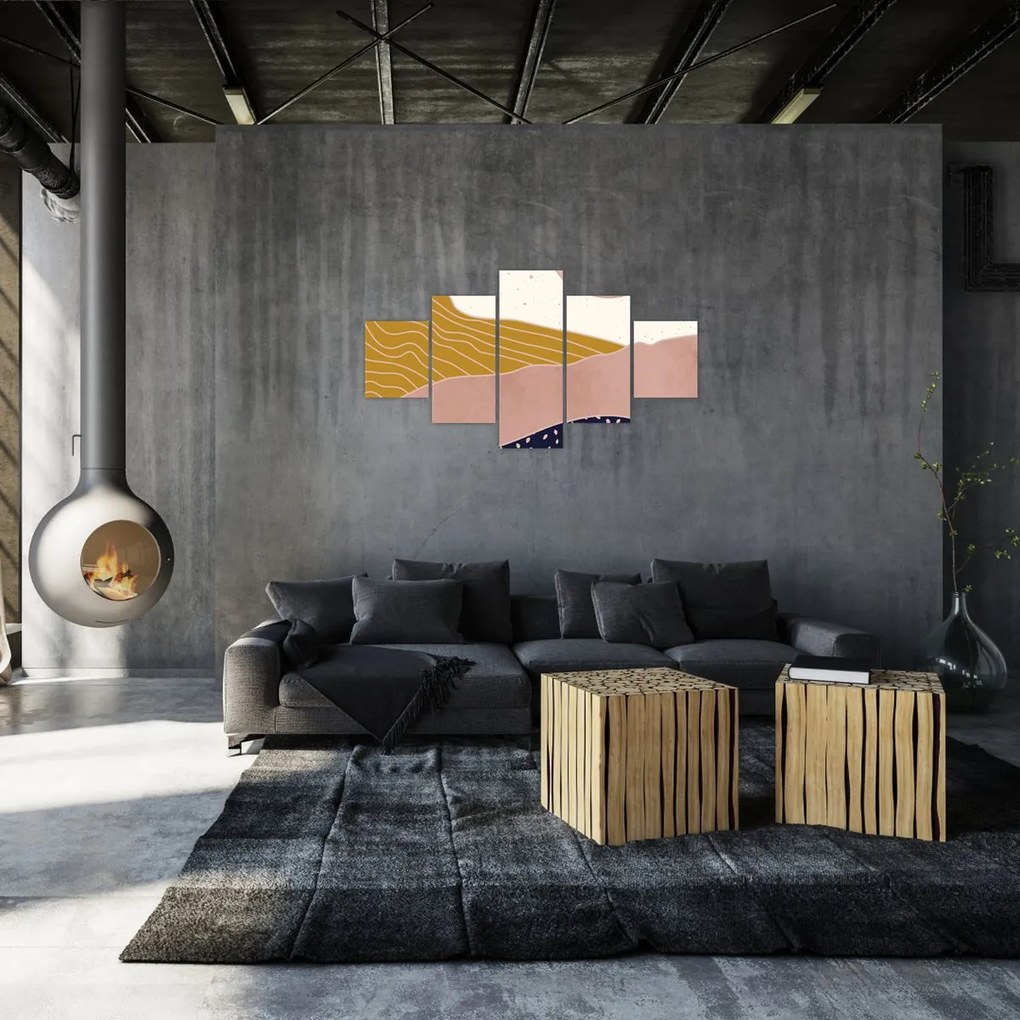 Obraz - Wschód słońca (125x70 cm)