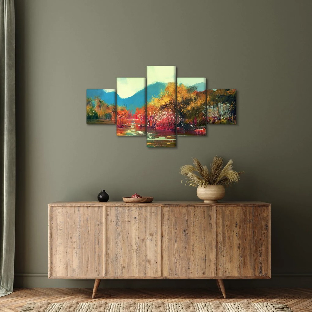 Obraz - Kolory jesieni (125x70 cm)