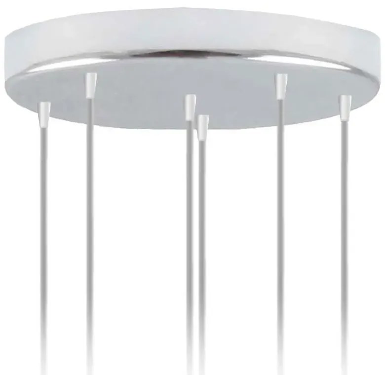 Lampa wisząca LED z podłużnymi kloszami - F2-M79