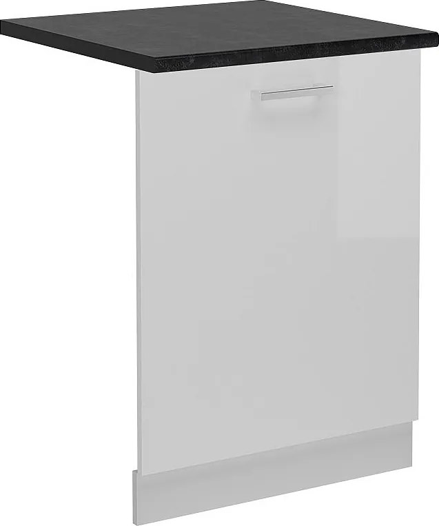 Panel przedni biały wysoki połysk 60x1.6x81.8 r-line