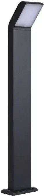 Czarna nowoczesna stojąca lampa ogrodowa LED - S345-Lucida