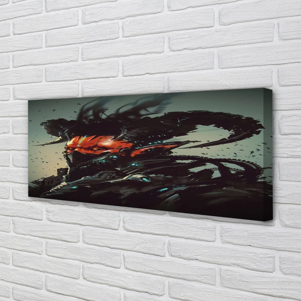 Zdjęcie na płótnie Ciemna Straszna Postać