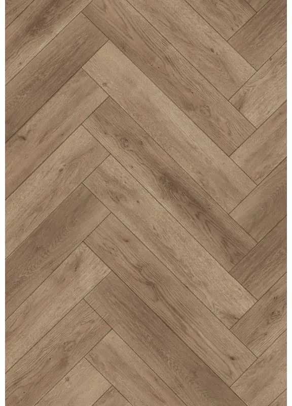 Mexen Spirit Lake panele winylowe jodełka 635 x 127 mm SPC 6,5 mm podkład 1,5 mm, 4 V-Fuga, Dąb - F1193-0635-127-505-4V1-01