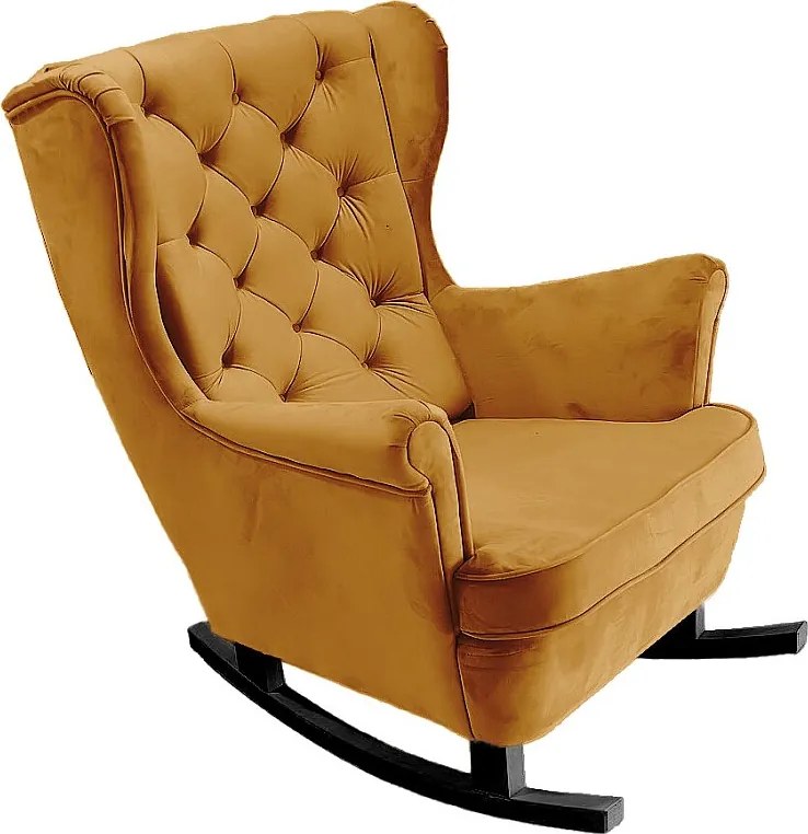 Fotel Relax z Tapicerowanym Siedzeniem i Podłokietnikami, Fotel TV 102x81x95cm Oliwkowy_29817