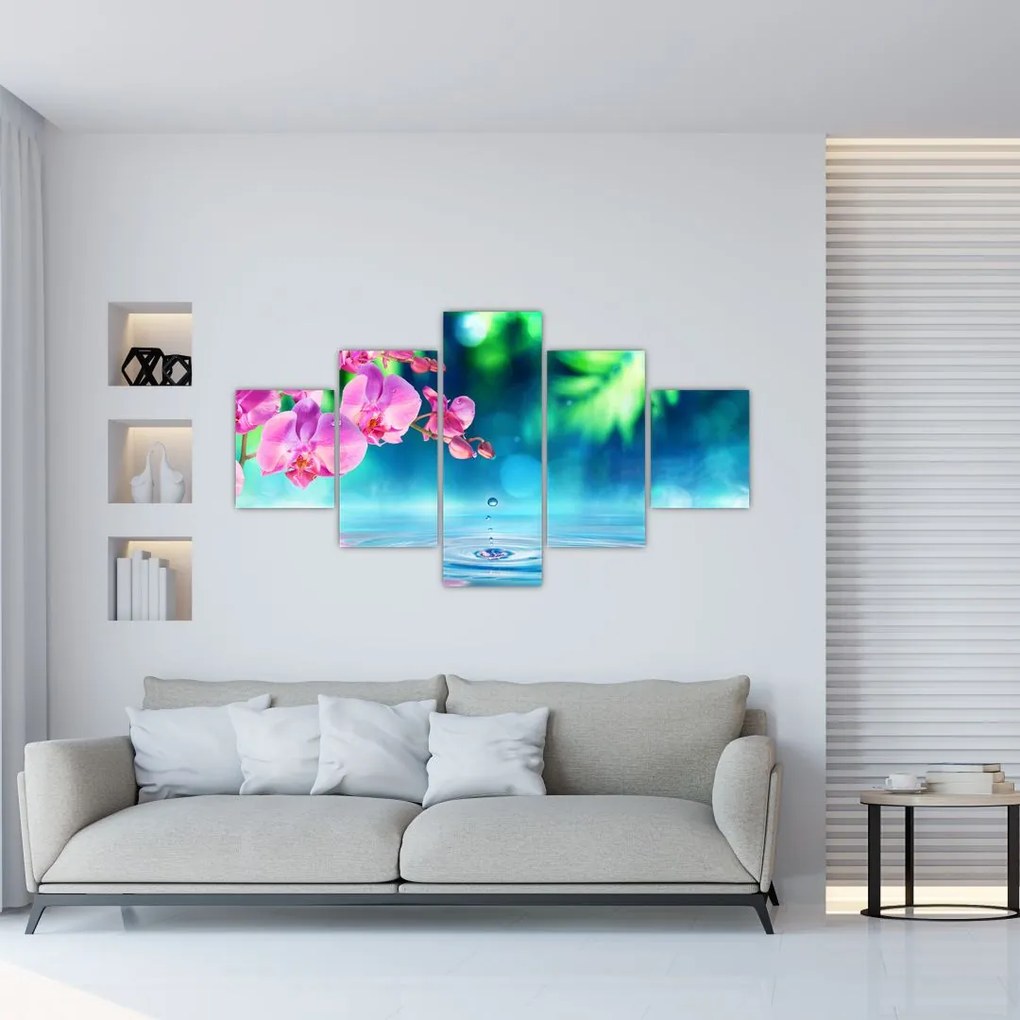 Obraz - Orchidea (125x70 cm)