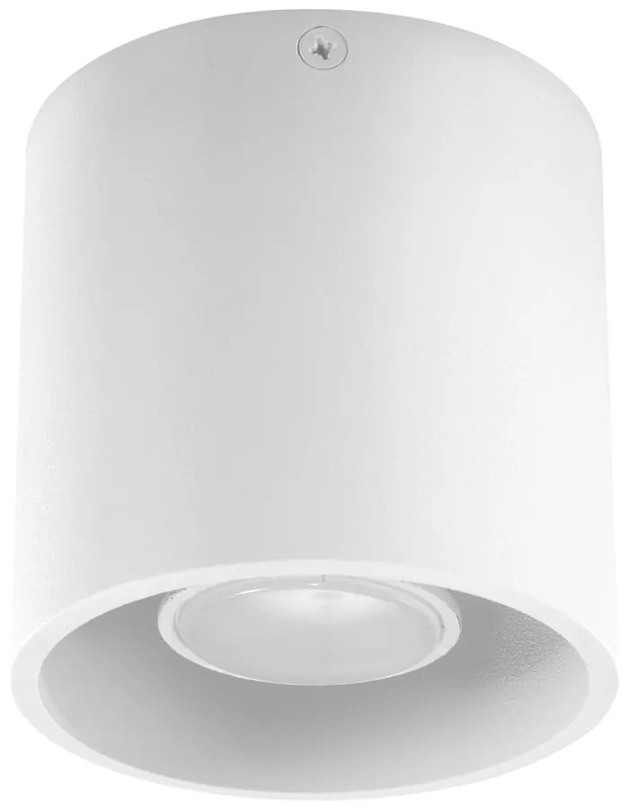 Biała lampa sufitowa Sollux Roda