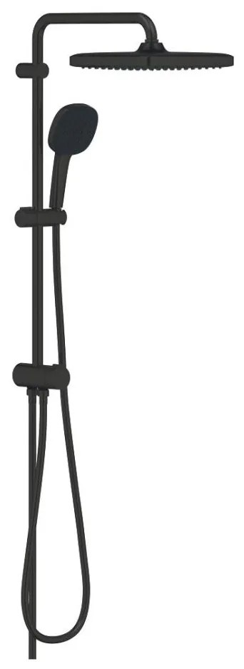 GROHE 266982431 - System prysznicowy VITALIO COMFORT 250 390 mm czarny