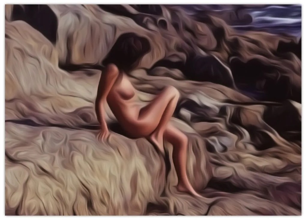 Obraz - Obraz kobiety (70x50 cm)