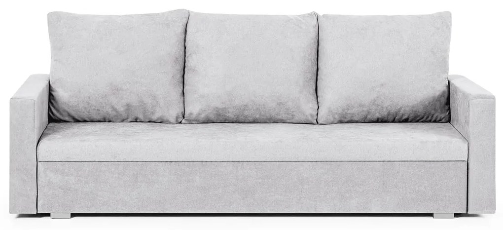 Kanapa sofa 3 os z funkcją spania DELTA Beżowy