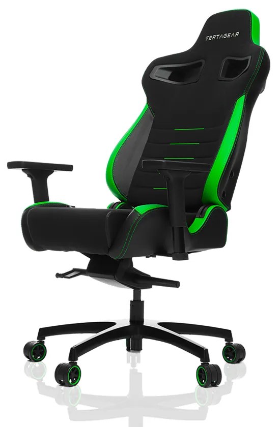 Vertagear Racing Series P-Line PL4500 HygennX Fotel Gamingowy Czarny/Zielony