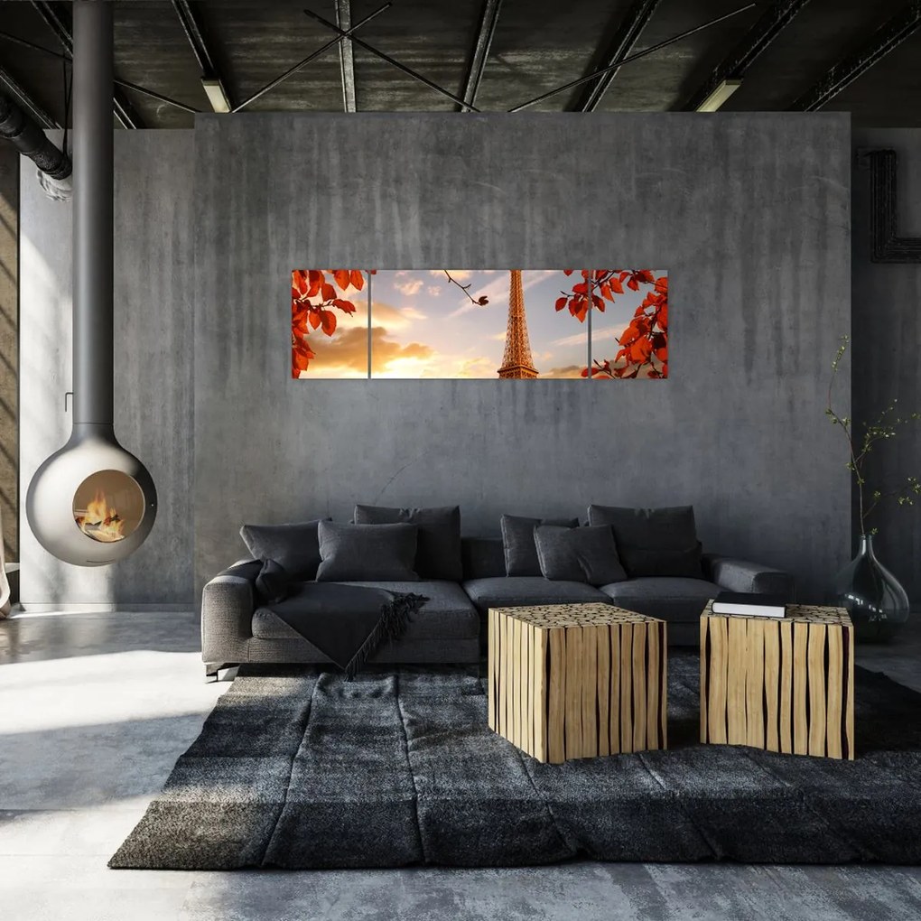 Obraz - Paryż (170x50 cm)