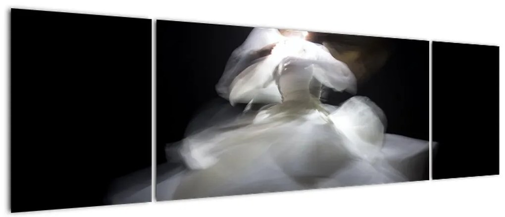 Obraz kwiatu lotosu (170x50 cm)