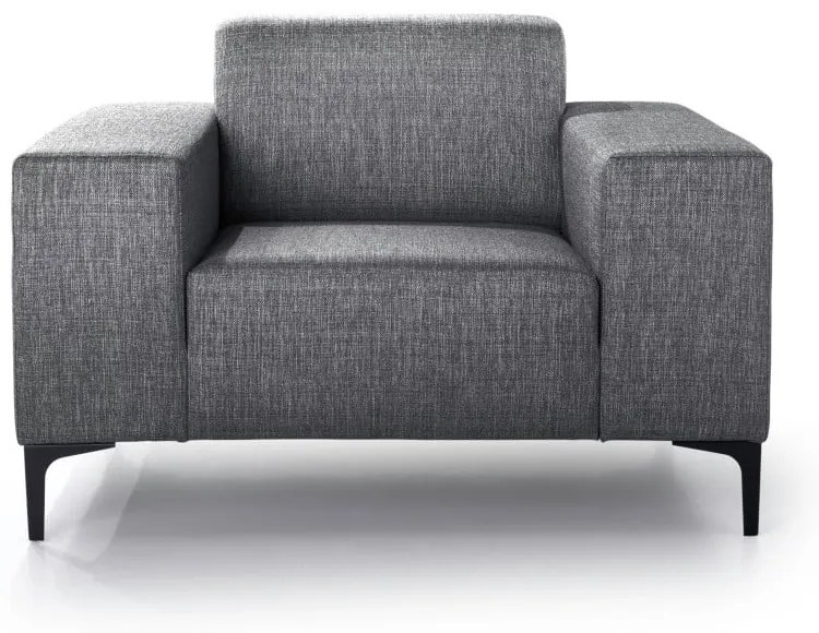 Antracytowy fotel Scandic Diva