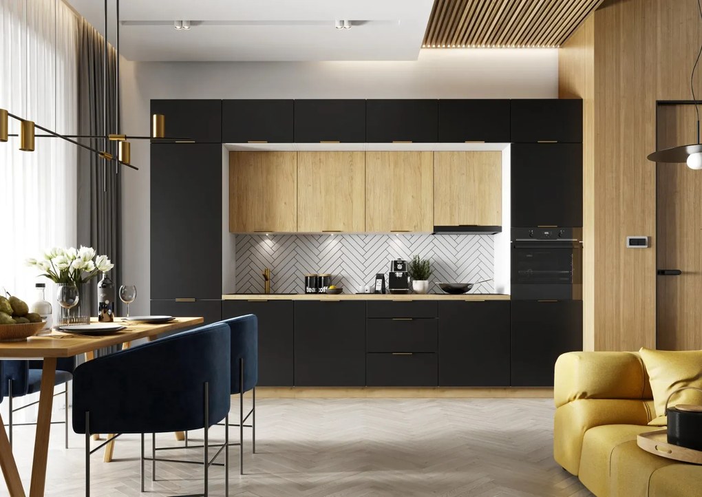 Szafka pod piekarnik 60 DENIS D60 PK/2333 P/L dąb London STOLKAR