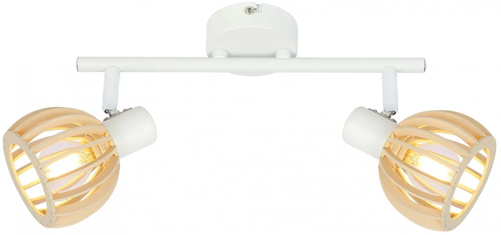 Biała lampa sufitowa do salonu - K090 P1-A81